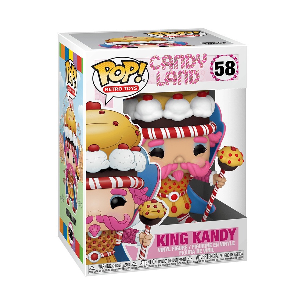 Funko Pop Vinyl Candy Land King Kandy 58 Retro Toys S5 Vaulted Figure 54302